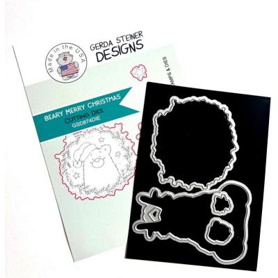 Gerda Steiner Designs Outline Dies - Beary Merry Christmas